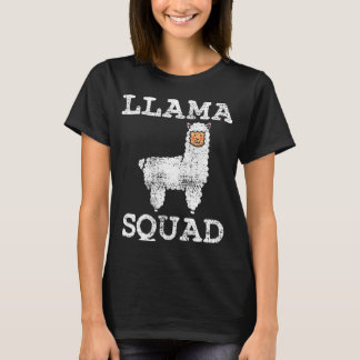 Llama Squad Vintag T-Shirt