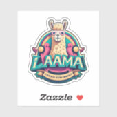 Llama Stickers Hinzufügen einer Touch von Whimsy Y Aufkleber (Blatt)