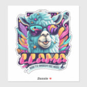 Llama Stickers Hinzufügen einer Touch von Whimsy Y Aufkleber (Blatt)