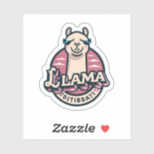 Llama Stickers, wo Spaß Mode trifft Aufkleber (Blatt)