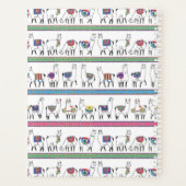 Llama Stripe Muster Planer (Rückseite)
