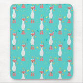 Llama Summer Swim Mousepad (Vorne)