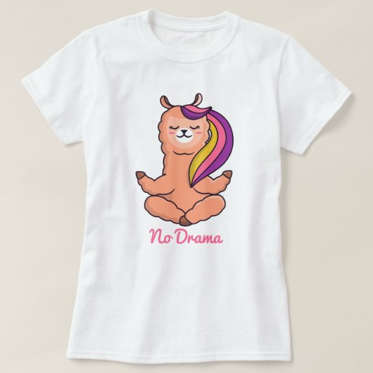 Llama T - Shirt (Design vorne)