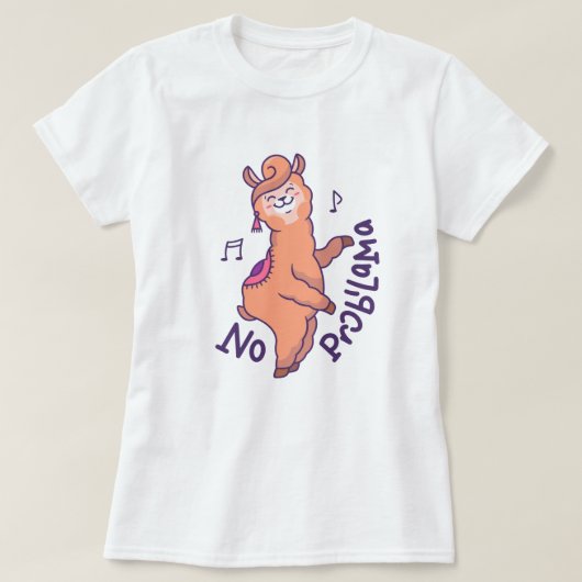 Llama T - Shirt (Design vorne)