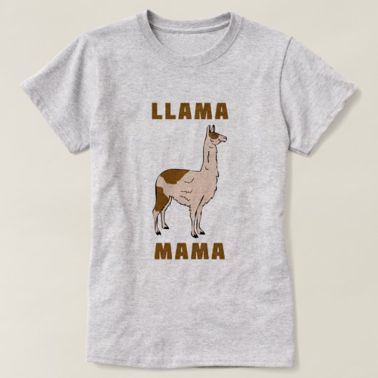 Llama T-Shirt (Design vorne)