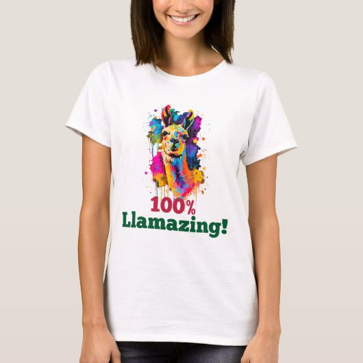 Llama T-Shirt (Vorderseite)