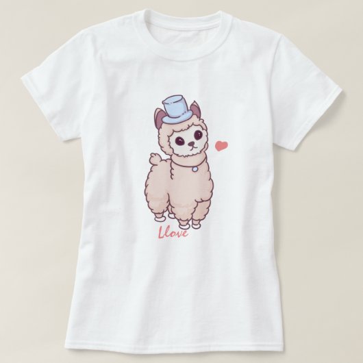 Llama T - Shirt (Design vorne)