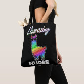 Llama T Shirt Llamazing Nurse Medical Rainbow Cool Tasche (Von Nahem)