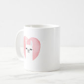 Llama-Tasse Kaffeetasse (Vorderseite Links)