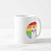 Llama-Tasse Kaffeetasse (VorderseiteRechts)