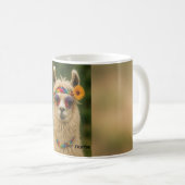 Llama-Tasse Kaffeetasse (VorderseiteRechts)