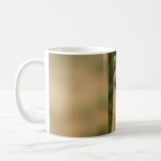 Llama-Tasse Kaffeetasse (Links)