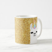 Llama-Tasse Kaffeetasse (VorderseiteRechts)