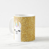 Llama-Tasse Kaffeetasse (Vorderseite Links)