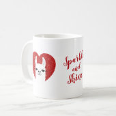 Llama-Tasse Kaffeetasse (Vorderseite Links)
