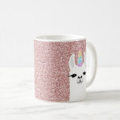Llama-Tasse Kaffeetasse (VorderseiteRechts)