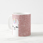 Llama-Tasse Kaffeetasse (Vorderseite Links)