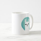 Llama-Tasse Kaffeetasse (VorderseiteRechts)