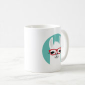 Llama-Tasse Kaffeetasse (VorderseiteRechts)