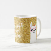 Llama-Tasse Kaffeetasse (VorderseiteRechts)