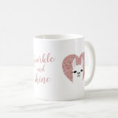 Llama-Tasse Kaffeetasse (VorderseiteRechts)