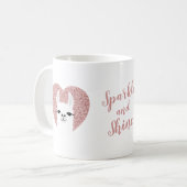 Llama-Tasse Kaffeetasse (Vorderseite Links)
