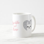 Llama-Tasse Kaffeetasse (VorderseiteRechts)