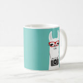 Llama-Tasse Kaffeetasse (VorderseiteRechts)