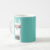 Llama-Tasse Kaffeetasse (Vorderseite Links)