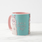 Llama-Tasse Tasse (Vorderseite Links)