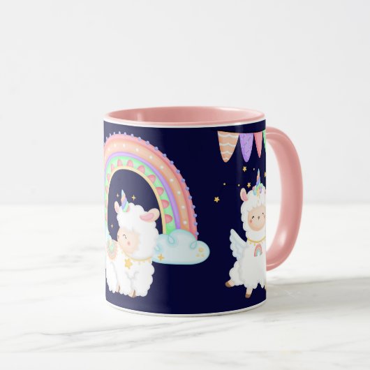 Llama-Tasse Tasse (VorderseiteRechts)