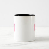 Llama-Tasse Zweifarbige Tasse (Mittel)