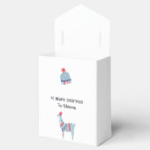 Llama thematisiert Ugly Sweater Weihnachtsfest Par Geschenkschachtel (Geöffnet)