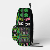 Llama Themed Print Bedruckter Rucksack (Rechts)