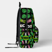 Llama Themed Print Bedruckter Rucksack (Links)