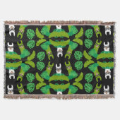 Llama Themed Print Decke (Vorderseite)