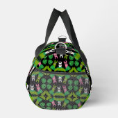Llama Themed Print Duffle Bag (Rechts)