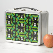 Llama Themed Print Metall Brotdose (Beispiel)