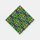 Llama Themed Print Serviette (Ecke)