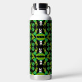 Llama Themed Print Trinkflasche (Vorderseite)