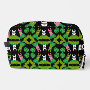 Llama Themed Print Waschbeutel