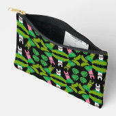 Llama Themed Print Zubehörtasche (Offen)