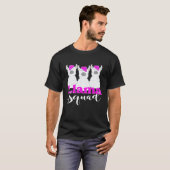 Llama-Truppe Alpaka T-Shirt (Vorne ganz)