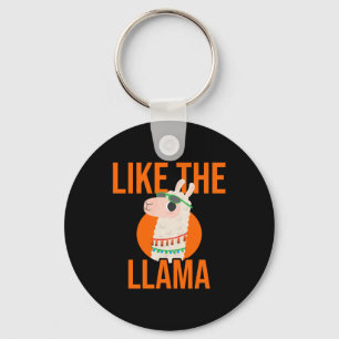 Llama Unicorn Lama tierische Trends Sprichwort Ges Schlüsselanhänger