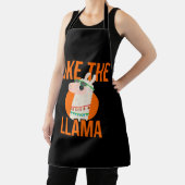 Llama Unicorn Lama tierische Trends Sprichwort Ges Schürze (InSitu)