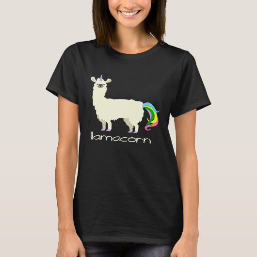 Llama Unicorn von LLAMACORN T-Shirt (Vorderseite)