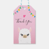 Llama Vielen Dank Geschenkanhänger (Vorderseite)