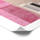 Llama von Jill Connor Poster (Ecke)