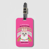 Llama | Wählen Sie ein Llamacorn-Gepäckanhänger Gepäckanhänger (Vorderseite Vertikal)