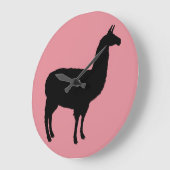 LLAMA WALL CLOCK GROßE WANDUHR (Winkel)